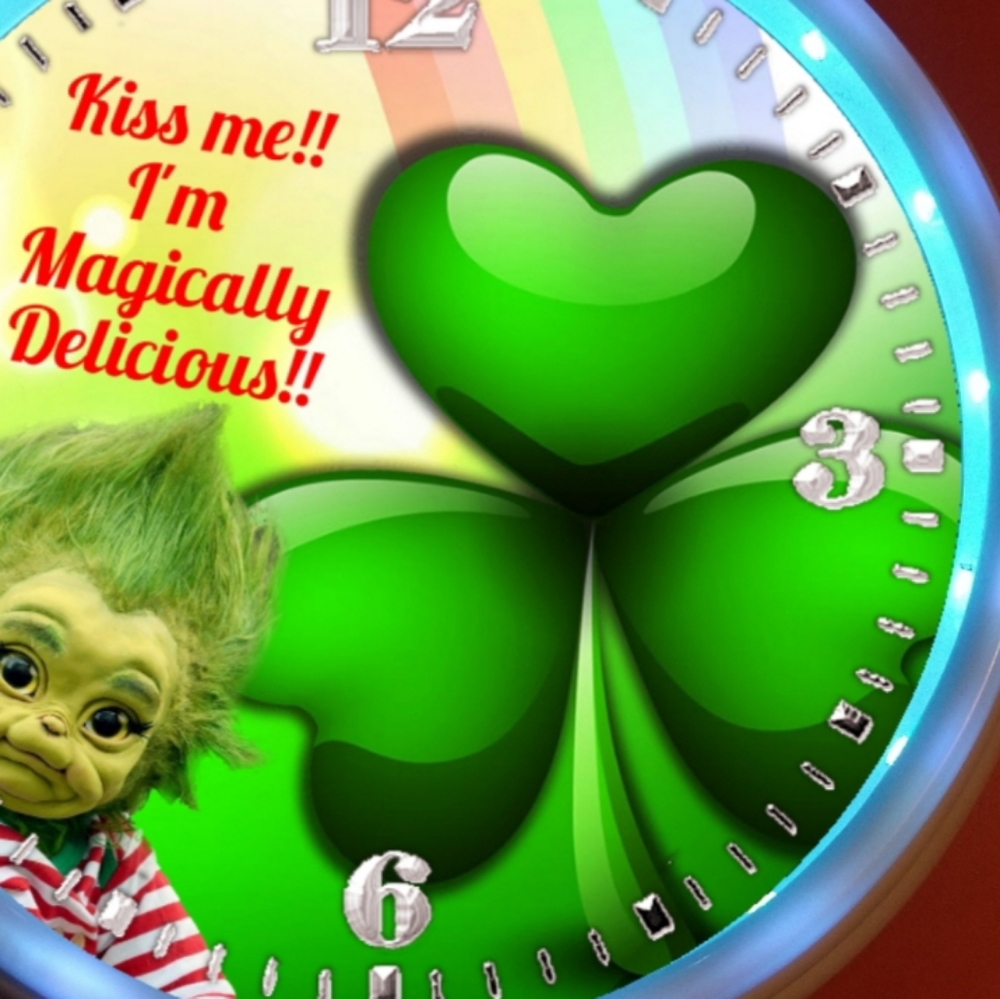 St Patric's day kiss